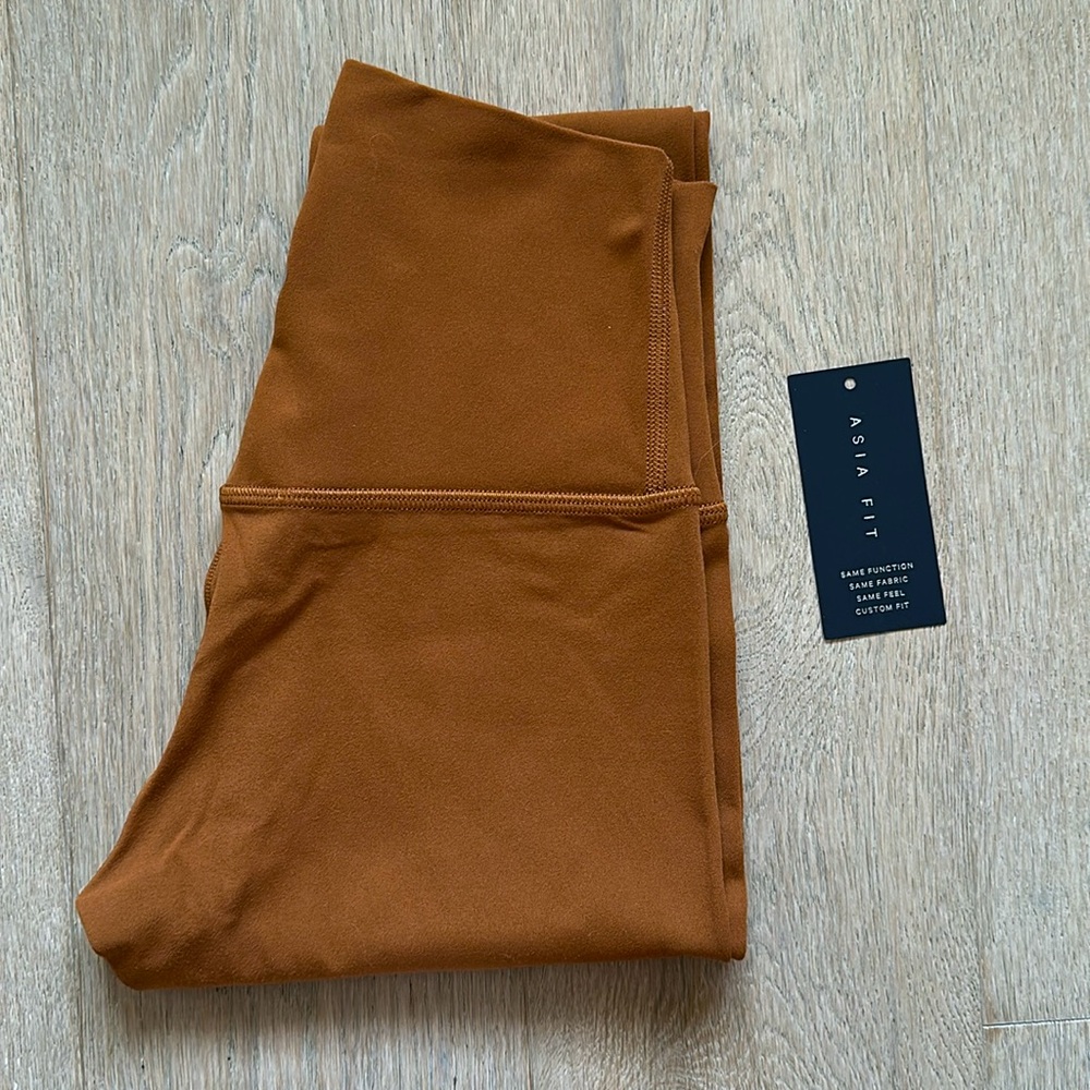 EUC align 24" asia fit ancient copper size XS lululemon